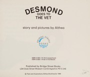 Cover of: Desmond Goes to the Vet