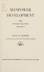 Cover of: Manpower development: the system training concept.