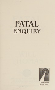 Cover of: Fatal enquiry