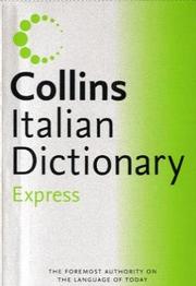 Cover of: Collins Express Italian Dictionary by 