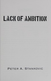 Cover of: Lack of Ambition