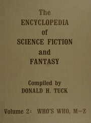 Cover of: Encyclopedia of Science Fiction and Fantasy Through 1968 by 
