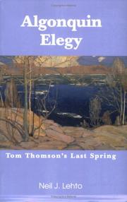 Cover of: Algonquin Elegy  by Neil J. Lehto
