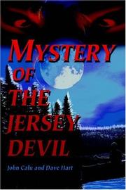 Cover of: Mystery of the Jersey Devil by Dave Hart, John Calu
