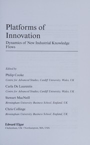 Cover of: Platforms of Innovation: Dynamics of New Industrial Knowledge Flows