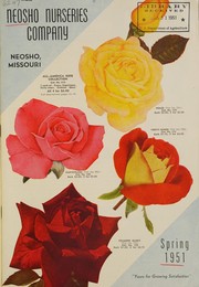Cover of: Spring 1951 by Neosho Nurseries