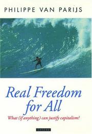 Cover of: Real Freedom for All by Philippe Van Parijs