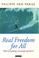 Cover of: Real Freedom for All