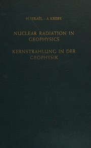 Cover of: Kernstrahlung in der Geophysik.