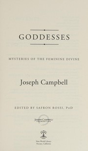 Cover of: Goddesses by Joseph Campbell