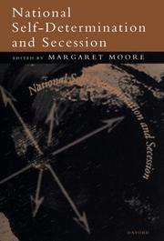 Cover of: National self-determination and secession