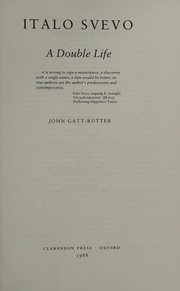 Cover of: Italo Svevo by John Gatt-Rutter