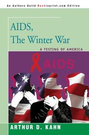 Cover of: AIDS, The Winter War: A Testing of America