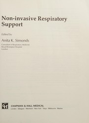 Cover of: Non-invasive respiratory support