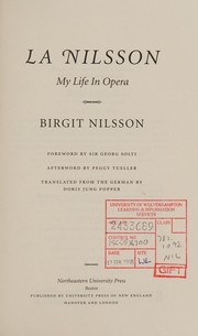 Cover of: La Nilsson: my life in opera