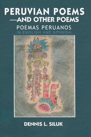 Cover of: Peruvian Poems--and other Poems: Poemas Peruanos