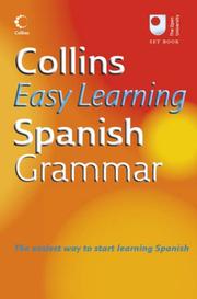 Cover of: Collins Easy Learning Spanish Grammar by 
