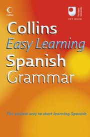 Cover of Collins Easy Learning Spanish Grammar by Unknown