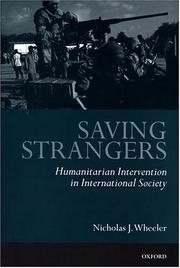 Cover of: Saving Strangers by Nicholas J. Wheeler