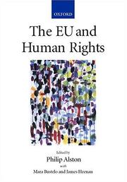 Cover of: The EU and Human Rights