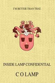 Cover of: Inside Lamp Confidential: I'm better than that.