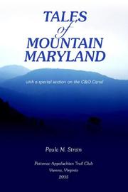 Cover of: Tales of Mountain Maryland by Paula M. Strain