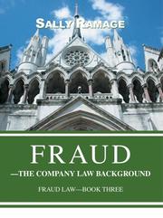 Cover of: Fraud--The Company Law Background by Sally Ramage