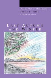 Cover of: Last Autumn and Winter: [Poems out of Minnesota]