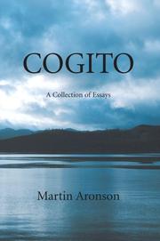 Cover of: Cogito: A Collection of Essays