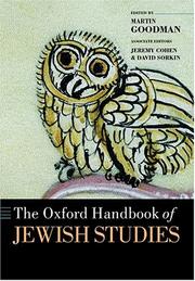 Cover of: The Oxford Handbook of Jewish Studies (Oxford Handbooks in Religion and Theology) by 