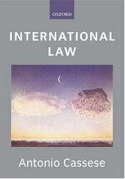 Cover of: International law by Antonio Cassese