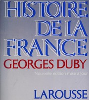 Cover of: Histoire de la France