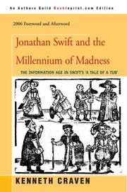 Cover of: Jonathan Swift and the Millennium of Madness by Kenneth Craven, Kenneth Craven