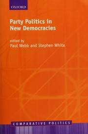 Cover of: Party politics in new democracies
