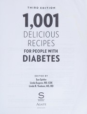 Cover of: 1,001 Delicious Recipes for People with Diabetes by Sue Spitler, Linda Eugene, Linda R. Yoakam, Louis H. Philipson
