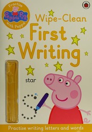 Cover of: Wipe-Clean First Writing