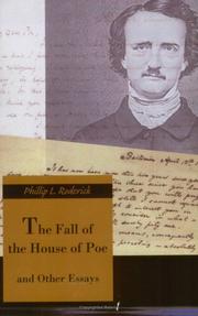 Cover of: The Fall of the House of Poe by Phillip L. Roderick