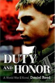 Cover of: Duty and Honor by Daniel Reed