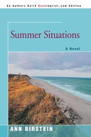 Cover of: Summer Situations