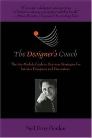 Cover of: The Designer's Coach by Neil Perry Gordon
