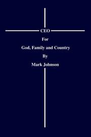 Cover of: CEO For God, Family and Country