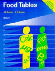 Cover of: Food Tables by Arnold E. Bender, David A. Bender