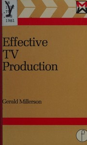 Cover of: Effective TV production
