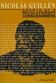 Cover of: Nicolás Guillén: growth of a revolutionary consciousness