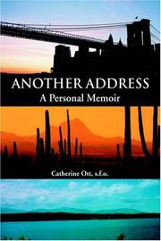 Cover of: Another Address | s.f.o., Catherine Ott