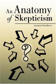 Cover of: An Anatomy of Skepticism