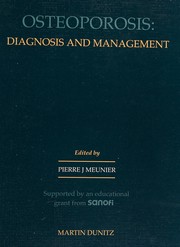 Cover of: Osteoporosis: Diagnosis & Management