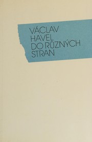 Cover of: Do různých stran: eseje a články z let 1983-1989