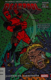 Cover of: Deadpool: World's Greatest: Deadpool vs. Sabretooth