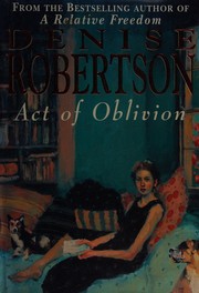 Cover of: Act of oblivion